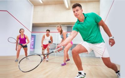 Badminton is like meditation – Take a deep breath between points,  be in the moment and grip